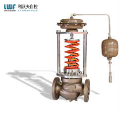 自力式調節閥利用彈性力與反饋信號源平衡